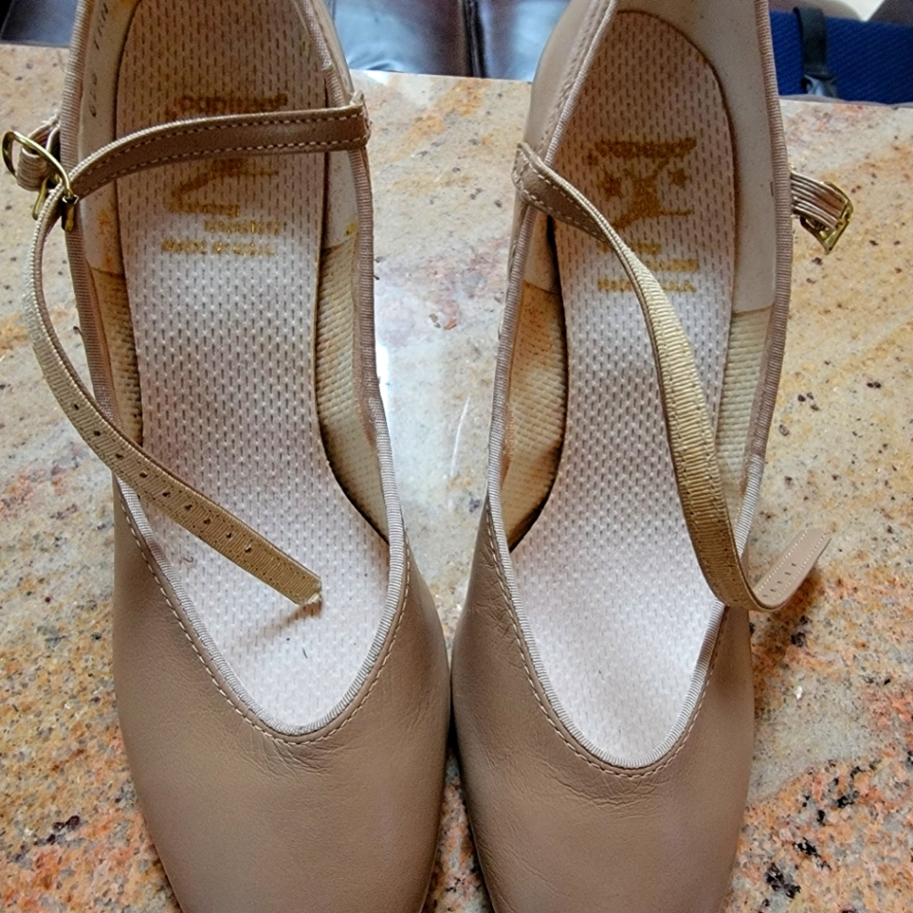 Capezio character dance shoes